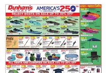 Dunham’s Sports Weekly Ad Jul 04 – Jul 09, 2026 (Independence Day Promotion Included)