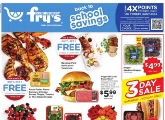 Fry’s Food Weekly Ad Jul 22 – Jul 28, 2026 (Back to School & Summer Sale Promotion Included)