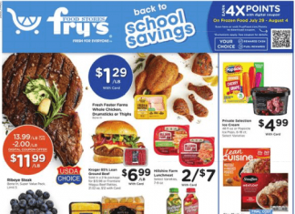 Fry’s Food Weekly Ad Jul 29 – Aug 04, 2026 (Back to School Promotion Included)