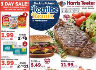 Harris Teeter Weekly Ad Jul 29 – Aug 04, 2026 (Back to School & Summer Sale Promotion Included)