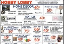 Hobby Lobby Weekly Ad Jul 06 – Jul 12, 2026
