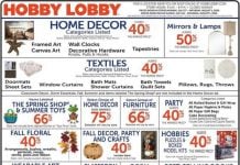 Hobby Lobby Weekly Ad Jul 27 – Aug 02, 2026
