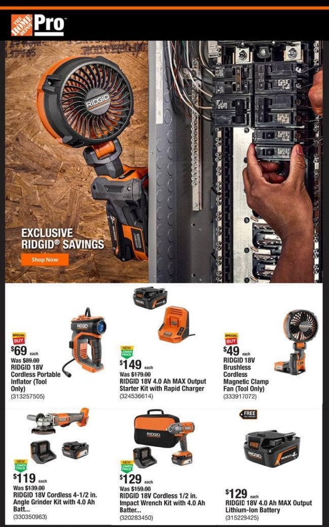 Home Depot Pro Weekly Ad Jul 27 Aug 03 2026 Home Depot Pro Weekly Ad Jul 27 Aug 03 2026