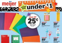 Meijer Back To School Sale Jul 29 – Aug 11, 2026