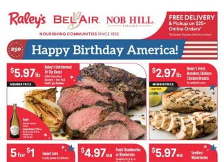 Raley’s Supermarkets Weekly Ad Jul 01 – Jul 07, 2026 (Independence Day Promotion Included)