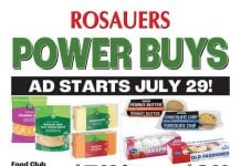 Rosauers Monthly Ad Jul 29 – Sep 01, 2026