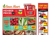 Save Mart Supermarkets Weekly Jul 29 – Aug 04, 2026