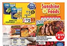 Sunshine Foods Weekly Ad Jul 08 – Jul 14, 2026