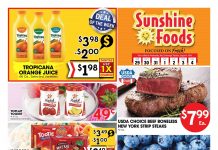 Sunshine Foods Weekly Ad Jul 29 – Aug 04, 2026