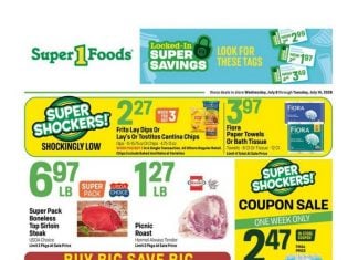Super 1 Foods Weekly Ad Jul 08 – Jul 14, 2026
