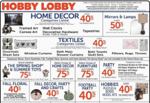 Hobby Lobby Weekly Ad Aug 03 – Aug 09, 2026
